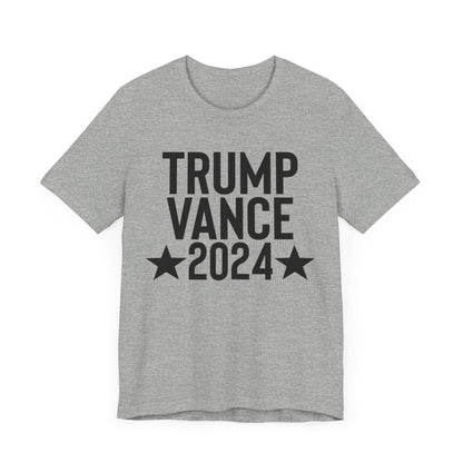 Trump VP Pick Vance 2024 Shirt Bella Canvas 3001 Unisex T-Shirt Vote Trump, J.D. Vance VP, Trump, Pro Trump, Election Campaign Shirt