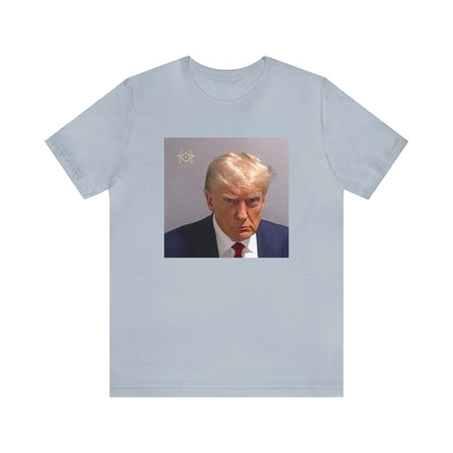 The Georgia Trump Mugshot Shirt Bella Canvas 3001 Unisex T-Shirt Trump Mugshot Trump Georgia Trump