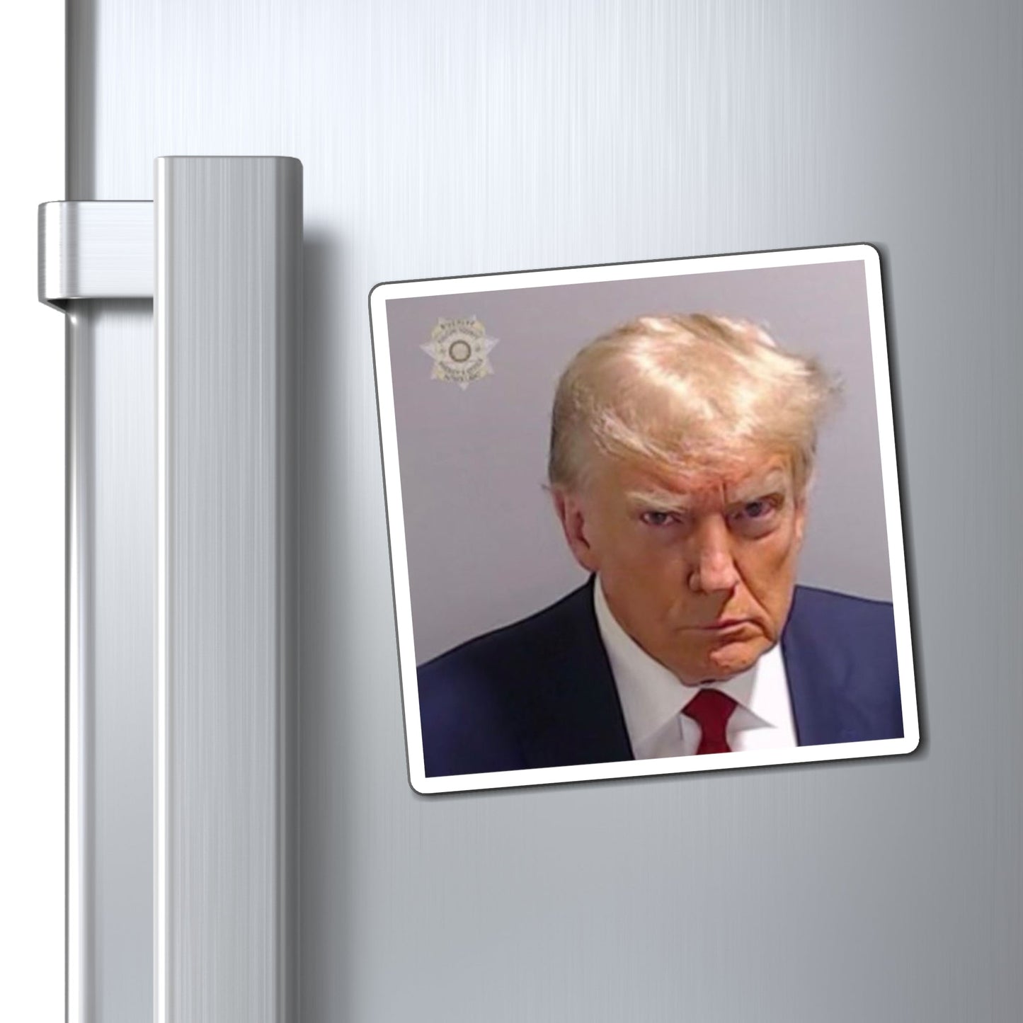 The Georgia Mugshot Trump Mugshot Magnet - Trump Magnet Trump MAGA Trump Georgia Trump President Trump Booking Photo Trump Gift