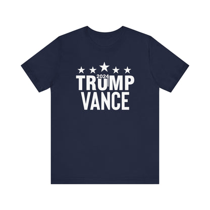 RNC Trump VP Pick Vance 2024 Shirt Bella Canvas 3001 Unisex T-Shirt Vote Trump, J.D. Vance VP, Trump, Pro Trump, Election Campaign Shirt