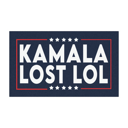 Kamala Lost LOL, Trump Magnet, Durable Vinyl Weatherproof Magnet, Trump Bumper Magnet, Trump Car Bumper, Trump Get Over It, Trump Gift