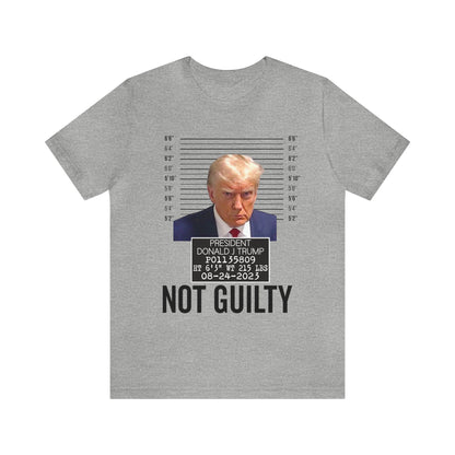 The Georgia Trump Mugshot Shirt Bella Canvas 3001 Unisex T-Shirt Trump Mugshot Trump Georgia Trump