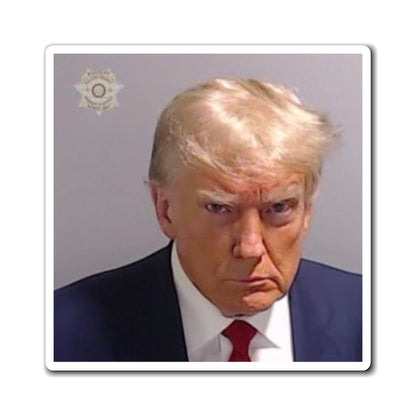 The Georgia Mugshot Trump Mugshot Magnet - Trump Magnet Trump MAGA Trump Georgia Trump President Trump Booking Photo Trump Gift