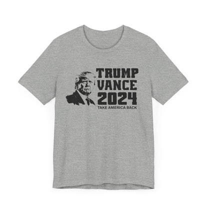 Official Trump VP Pick Vance 2024 Shirt Bella Canvas 3001 Unisex T-Shirt Vote Trump, J.D. Vance VP Trump, Pro Trump, Election Campaign Shirt