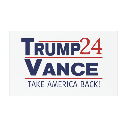 Trump Vance 2024 Car Magnets, Trump Magnet, Trump Vance, VP Vance, Car Magnet 7.5'' × 4.5', Vote Trump Vance, Pro Trump, Maga Magnet USA