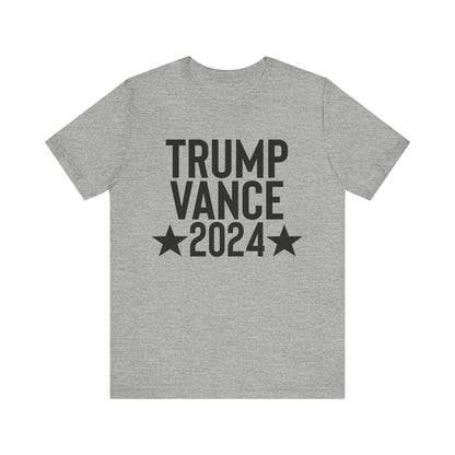 Trump VP Pick Vance 2024 Shirt Bella Canvas 3001 Unisex T-Shirt Vote Trump, J.D. Vance VP, Trump, Pro Trump, Election Campaign Shirt