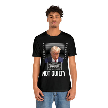 The Georgia Trump Mugshot Shirt Bella Canvas 3001 Unisex T-Shirt Trump Mugshot Trump Georgia Trump