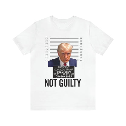 The Georgia Trump Mugshot Shirt Bella Canvas 3001 Unisex T-Shirt Trump Mugshot Trump Georgia Trump