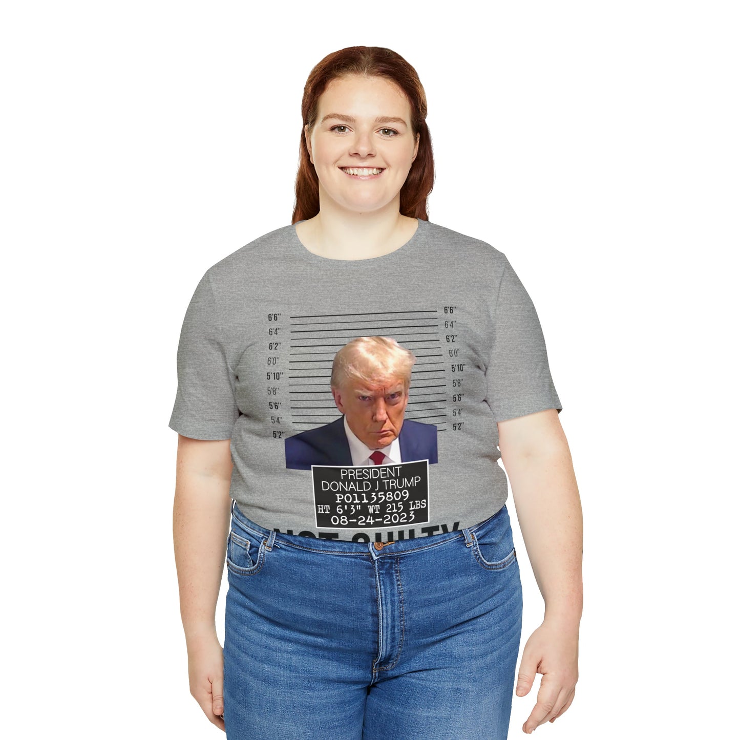 The Georgia Trump Mugshot Shirt Bella Canvas 3001 Unisex T-Shirt Trump Mugshot Trump Georgia Trump