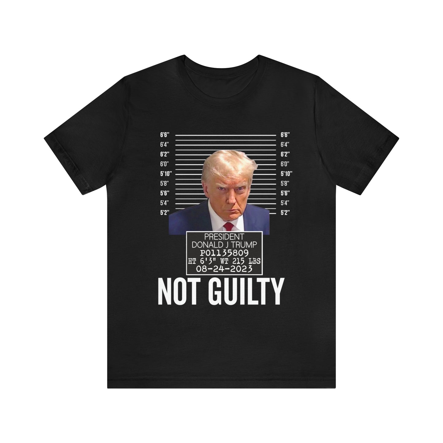 The Georgia Trump Mugshot Shirt Bella Canvas 3001 Unisex T-Shirt Trump Mugshot Trump Georgia Trump