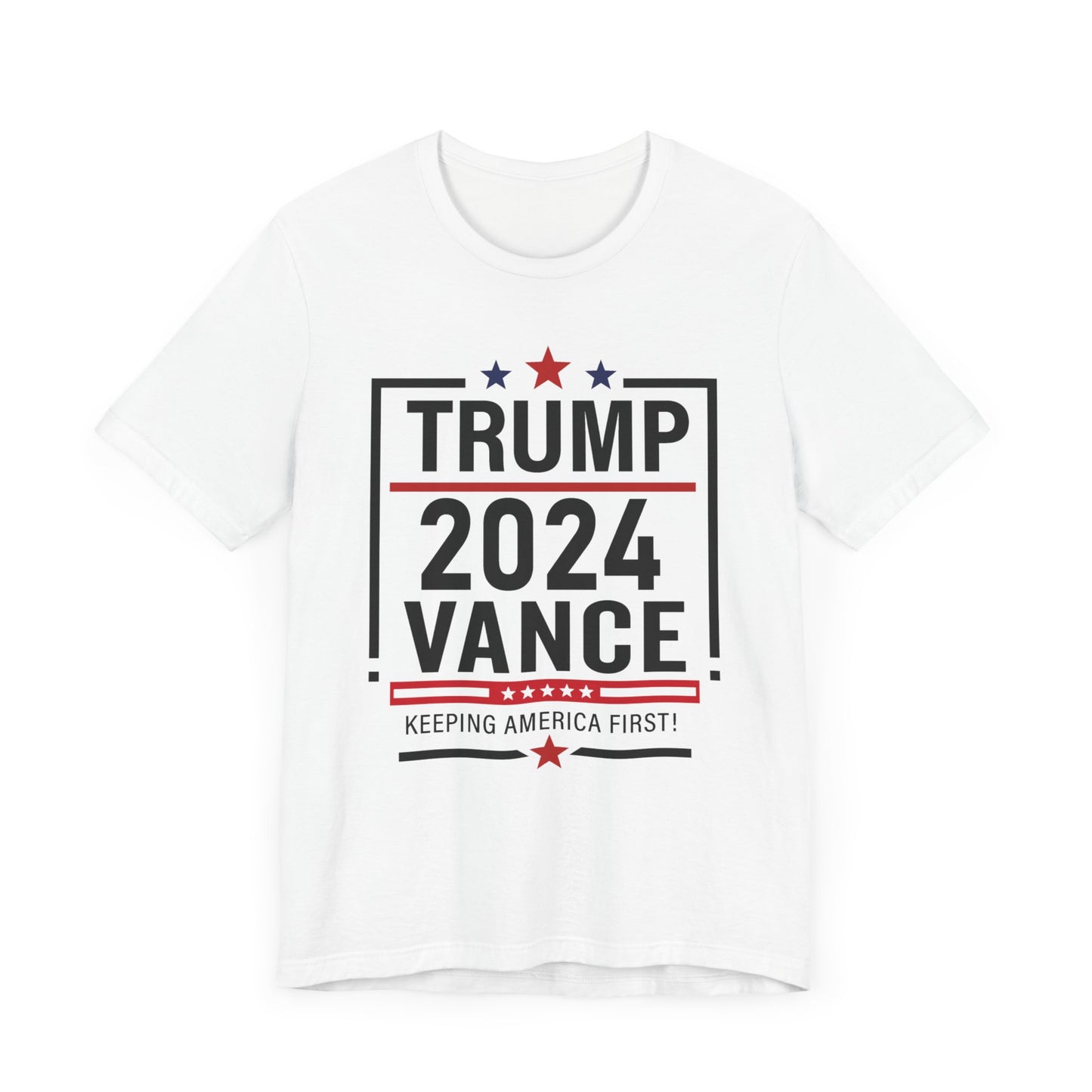 RNC Pick Trump VP Pick Vance 2024 Shirt Bella Canvas 3001 Unisex T-Shirt Vote Trump, J.D. Vance VP Trump, Pro Trump Campaign Shirt,  rnc vp