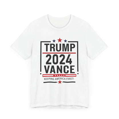 RNC Pick Trump VP Pick Vance 2024 Shirt Bella Canvas 3001 Unisex T-Shirt Vote Trump, J.D. Vance VP Trump, Pro Trump Campaign Shirt,  rnc vp