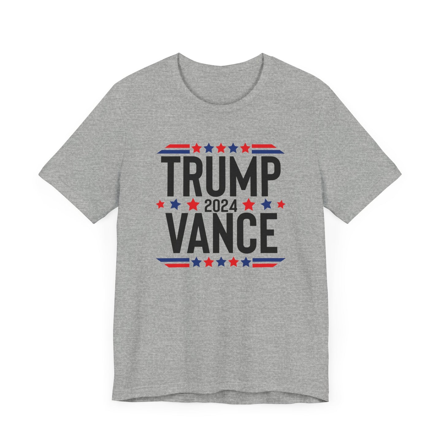 Trump VP Pick Vance 2024 Shirt Bella Canvas 3001 Unisex T-Shirt Vote Trump, J.D. Vance VP, Trump, Pro Trump, 2024 Election Campaign Shirt