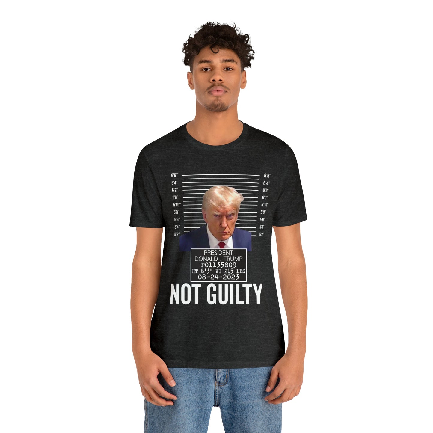 The Georgia Trump Mugshot Shirt Bella Canvas 3001 Unisex T-Shirt Trump Mugshot Trump Georgia Trump