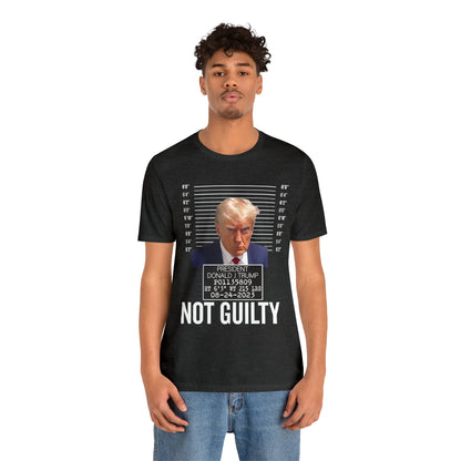 The Georgia Trump Mugshot Shirt Bella Canvas 3001 Unisex T-Shirt Trump Mugshot Trump Georgia Trump