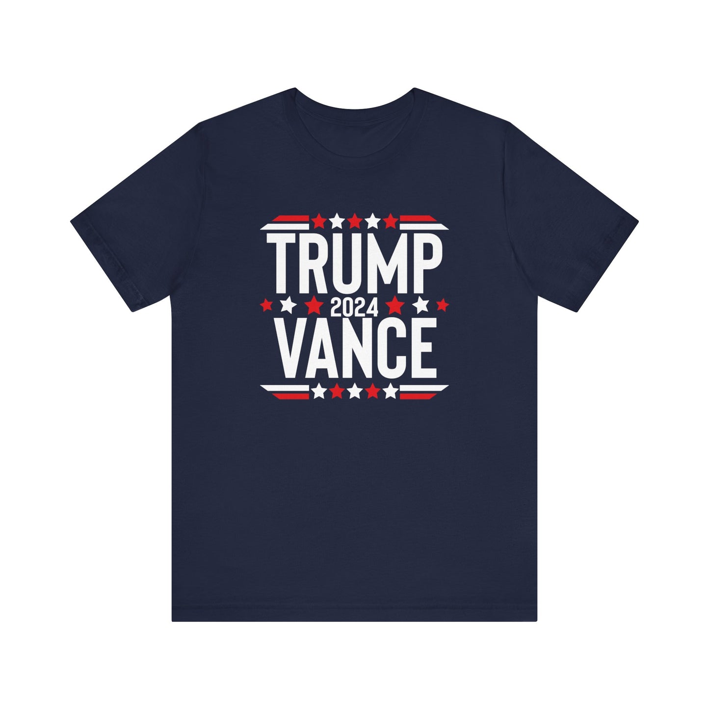 Trump VP Pick Vance 2024 Shirt Bella Canvas 3001 Unisex T-Shirt Vote Trump, J.D. Vance VP, Trump, Pro Trump, 2024 Election Campaign Shirt