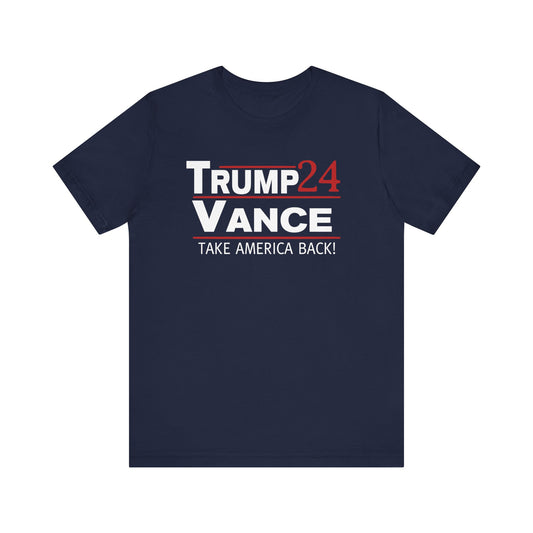 Trump VP Pick JD Vance 2024 Shirt Bella Canvas 3001 Unisex T-Shirt Vote Trump, J.D. Vance VP, Trump, Pro Trump, Election Campaign Shirt