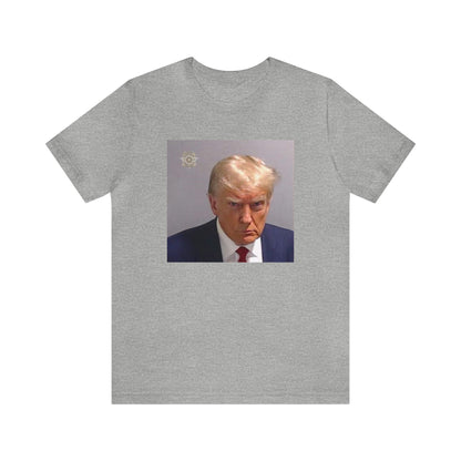 The Georgia Trump Mugshot Shirt Bella Canvas 3001 Unisex T-Shirt Trump Mugshot Trump Georgia Trump