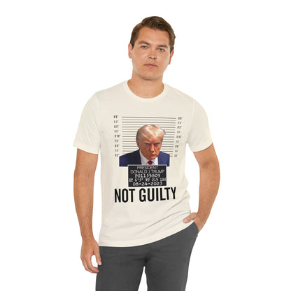 The Georgia Trump Mugshot Shirt Bella Canvas 3001 Unisex T-Shirt Trump Mugshot Trump Georgia Trump