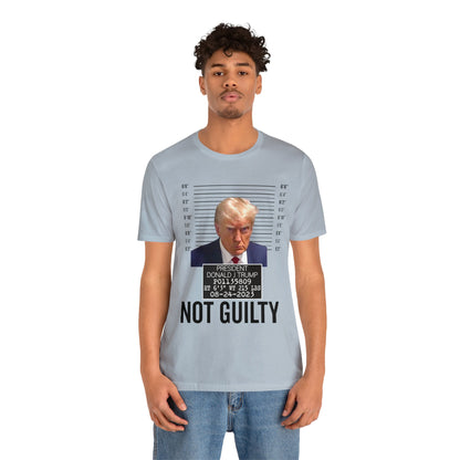 The Georgia Trump Mugshot Shirt Bella Canvas 3001 Unisex T-Shirt Trump Mugshot Trump Georgia Trump