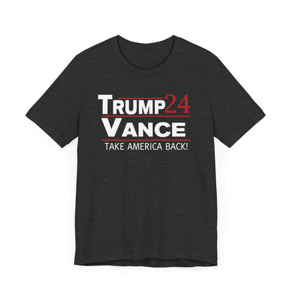 Trump VP Pick JD Vance 2024 Shirt Bella Canvas 3001 Unisex T-Shirt Vote Trump, J.D. Vance VP, Trump, Pro Trump, Election Campaign Shirt