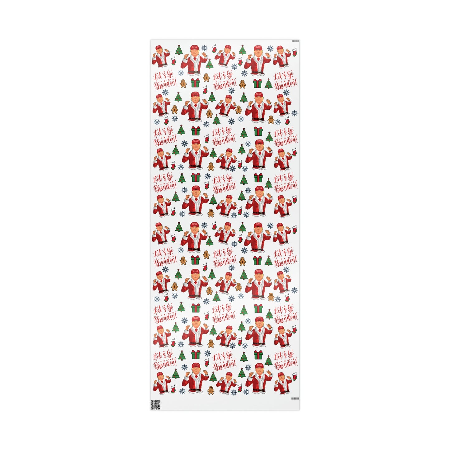 MAGA Trump Wrapping Paper for Gifts - Pro Trump Let's Go Brandon Christmas Gift Wrap Brandon Maga Gift Wrap Santa Trump Republican Gift