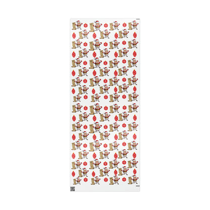 Great Santa Trump Wrapping Paper for Gifts - Trump's Naughty List Christmas Gift Wrap Let's Go Brandon Maga Gift Wrap Christmas Trump 2024