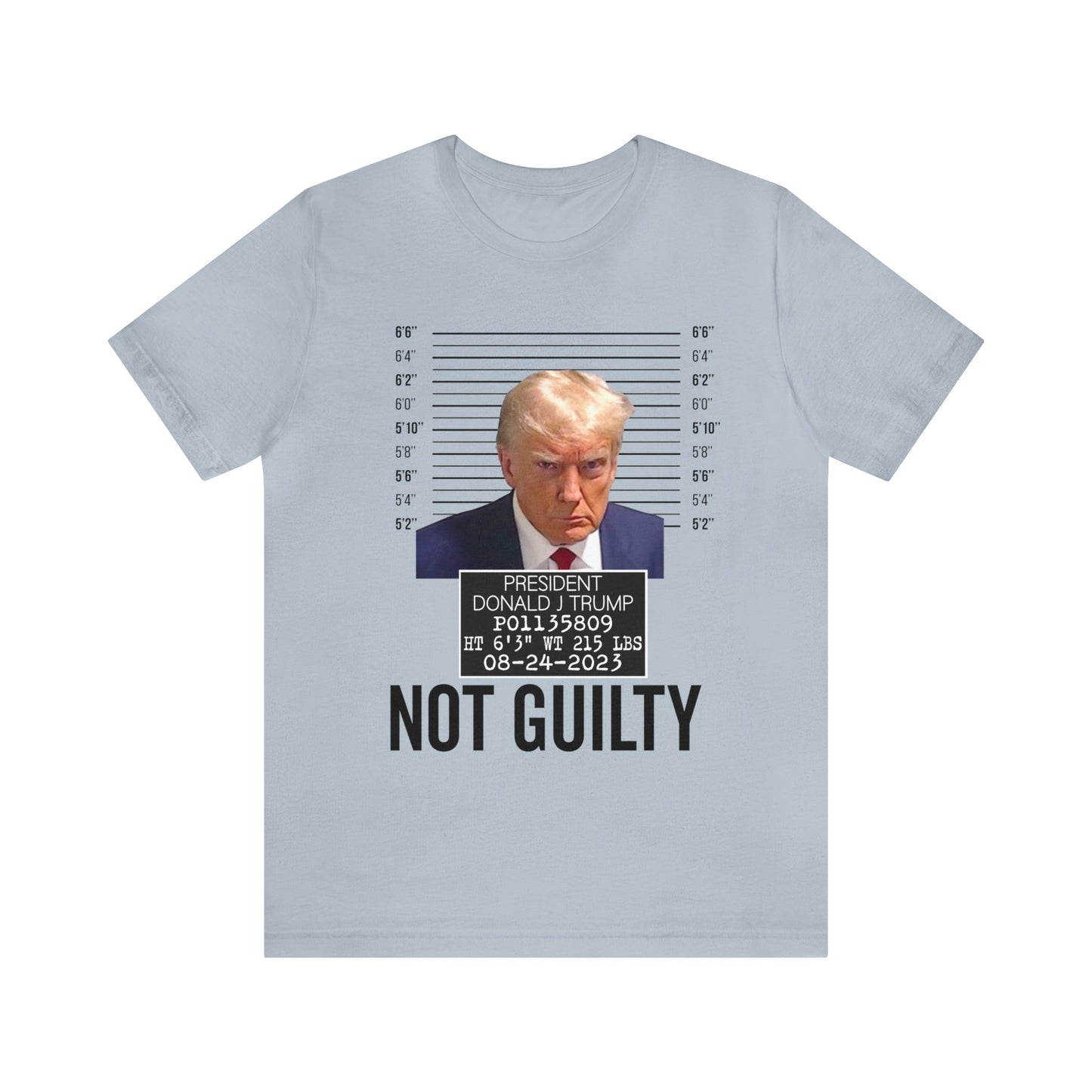 The Georgia Trump Mugshot Shirt Bella Canvas 3001 Unisex T-Shirt Trump Mugshot Trump Georgia Trump