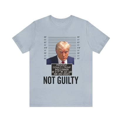 The Georgia Trump Mugshot Shirt Bella Canvas 3001 Unisex T-Shirt Trump Mugshot Trump Georgia Trump