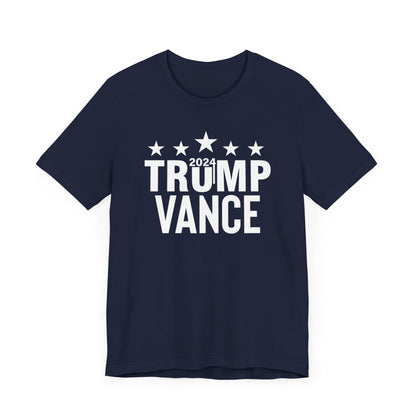 RNC Trump VP Pick Vance 2024 Shirt Bella Canvas 3001 Unisex T-Shirt Vote Trump, J.D. Vance VP, Trump, Pro Trump, Election Campaign Shirt