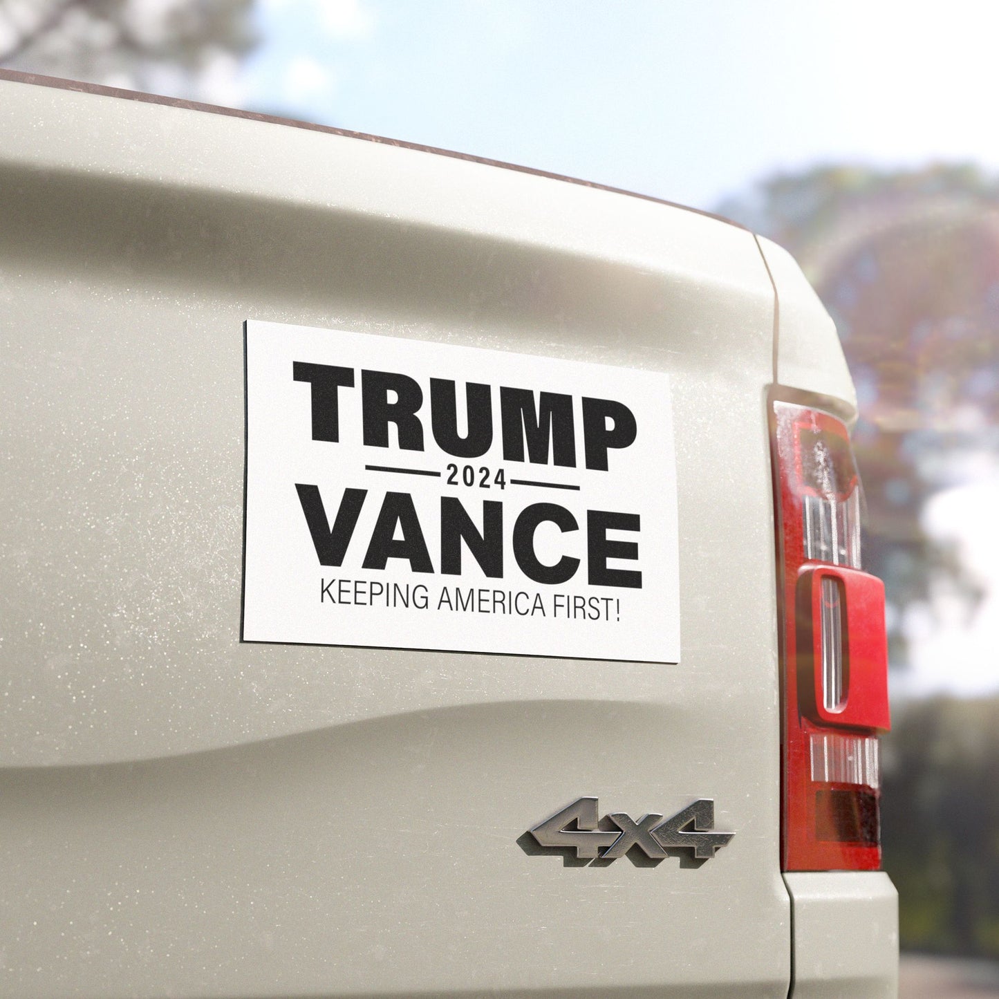 Trump Vance 2024 Car Magnets, Trump Magnet, Trump Vance, VP Vance, Car Magnet 7.5'' × 4.5', Vote Trump Vance, Pro Trump, Maga Magnet USA