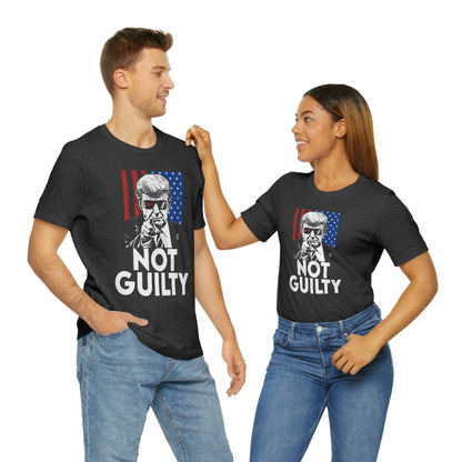 Stand With Trump Not Guilty Shirt Unisex Bella Canvas Pro Trump Shirt Trump Arrested Trump Arraignment Trump Mugshot MAGA Trump 2024 FJB