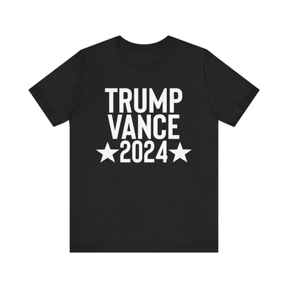 Trump VP Pick Vance 2024 Shirt Bella Canvas 3001 Unisex T-Shirt Vote Trump, J.D. Vance VP, Trump, Pro Trump, Election Campaign Shirt