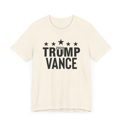 RNC Trump VP Pick Vance 2024 Shirt Bella Canvas 3001 Unisex T-Shirt Vote Trump, J.D. Vance VP, Trump, Pro Trump, Election Campaign Shirt