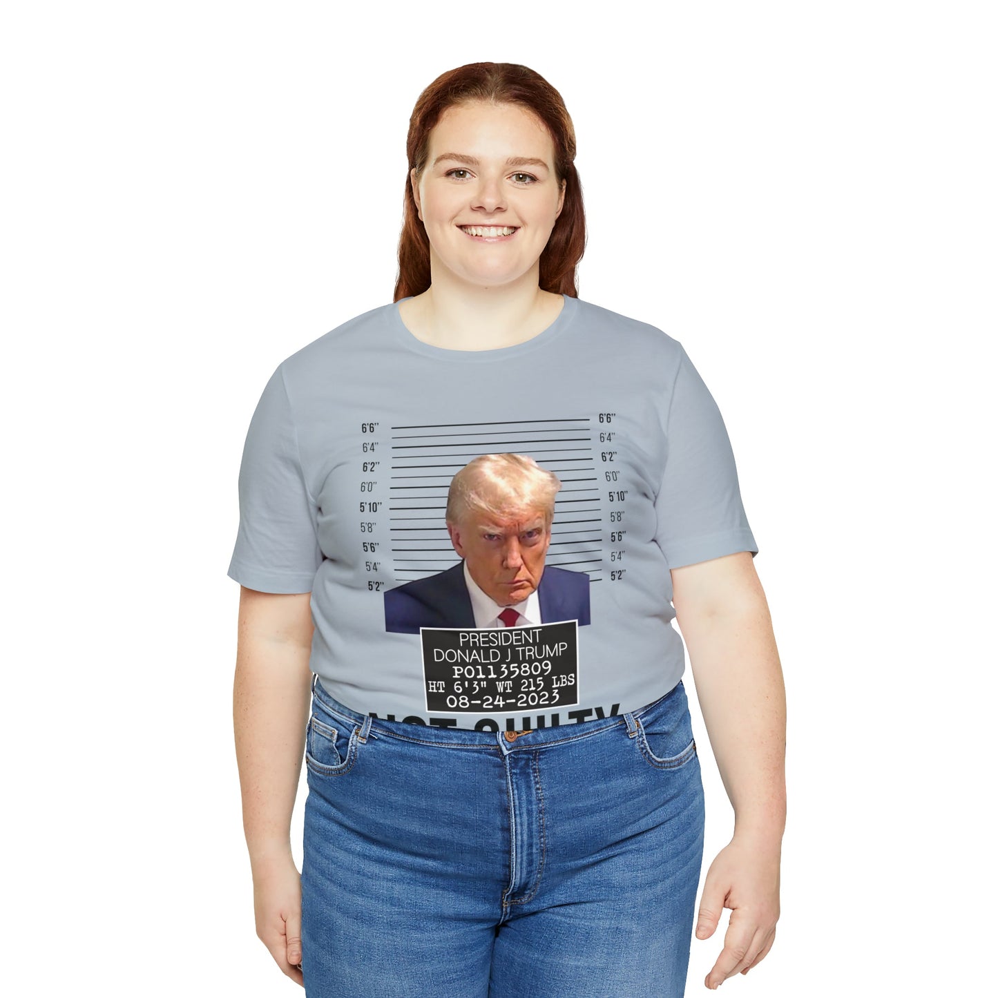 The Georgia Trump Mugshot Shirt Bella Canvas 3001 Unisex T-Shirt Trump Mugshot Trump Georgia Trump