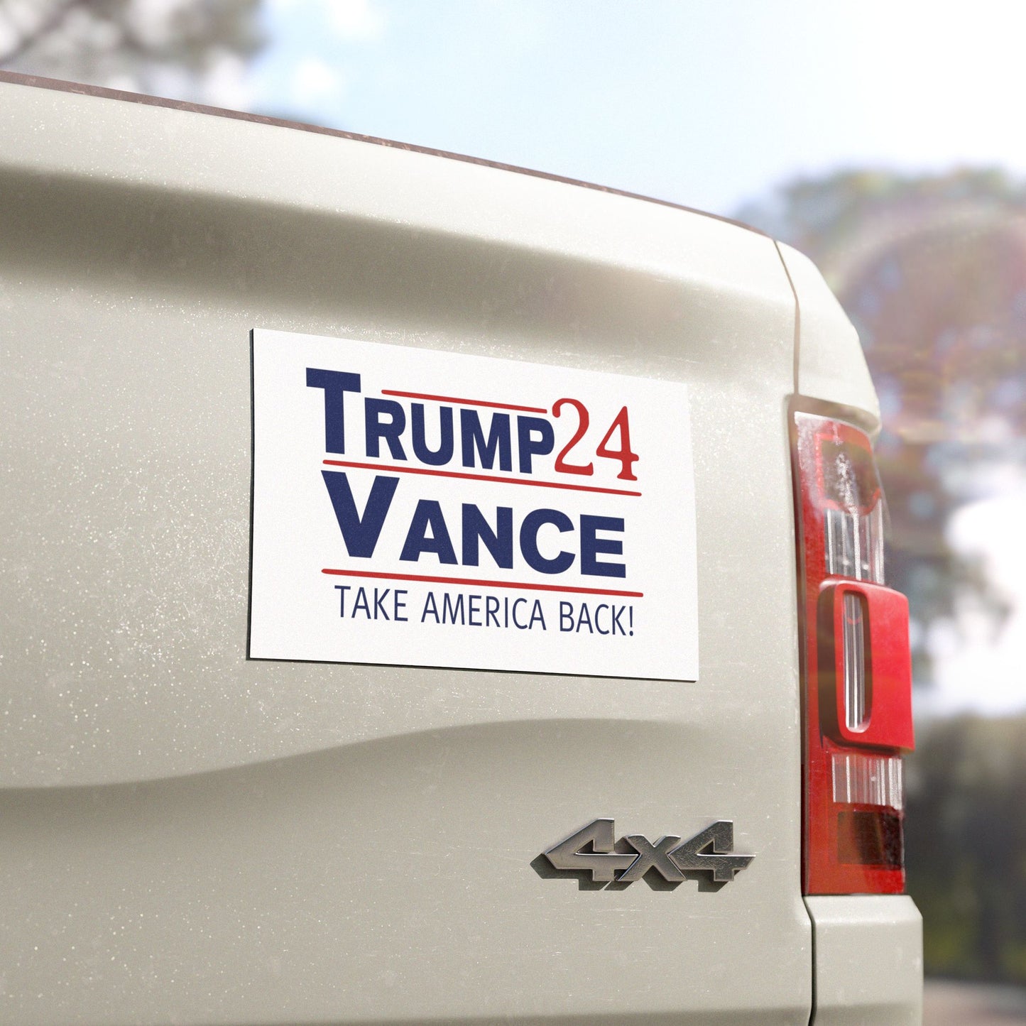 Trump Vance 2024 Car Magnets, Trump Magnet, Trump Vance, VP Vance, Car Magnet 7.5'' × 4.5', Vote Trump Vance, Pro Trump, Maga Magnet USA