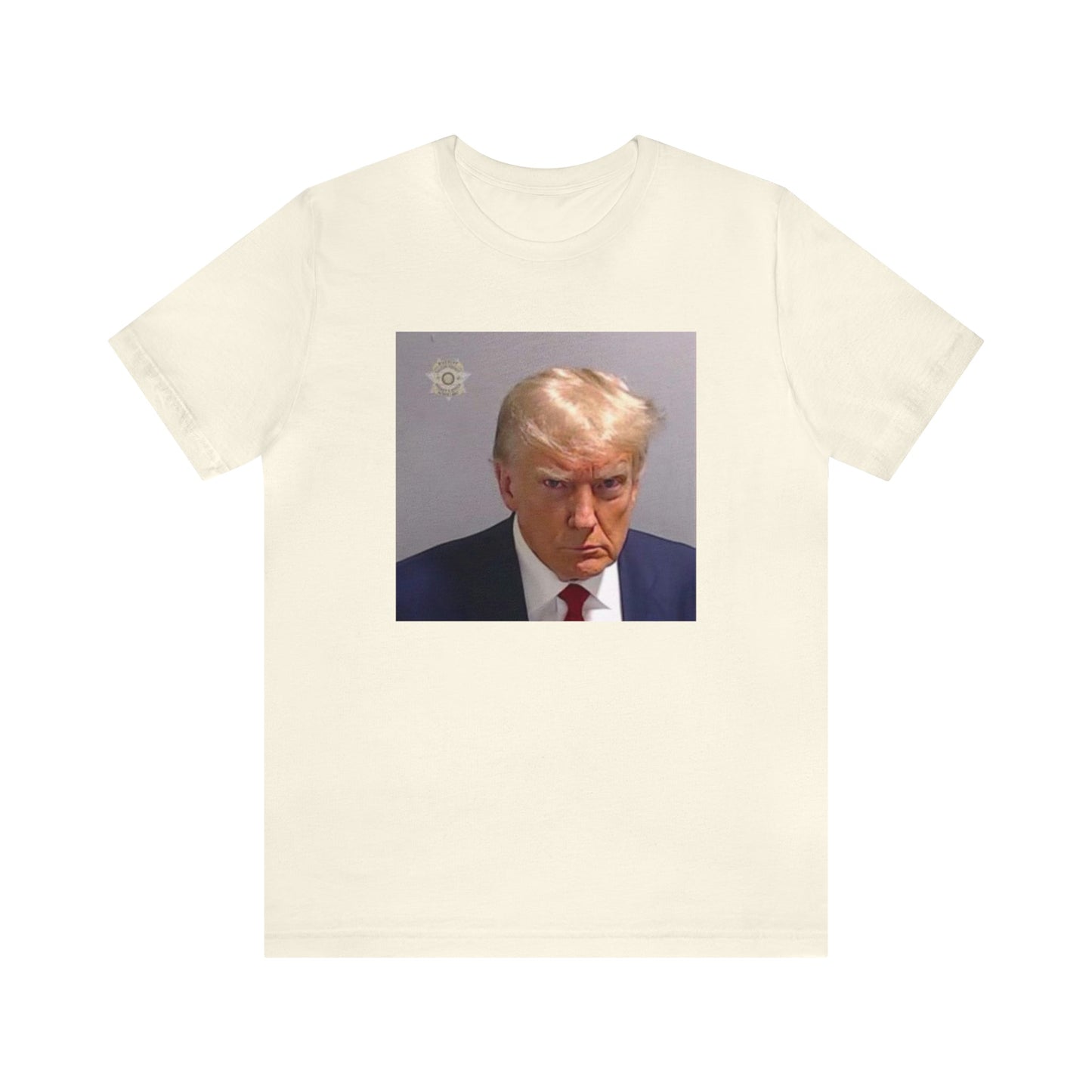 The Georgia Trump Mugshot Shirt Bella Canvas 3001 Unisex T-Shirt Trump Mugshot Trump Georgia Trump