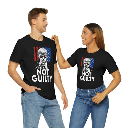 Stand With Trump Not Guilty Shirt Unisex Bella Canvas Pro Trump Shirt Trump Arrested Trump Arraignment Trump Mugshot MAGA Trump 2024 FJB