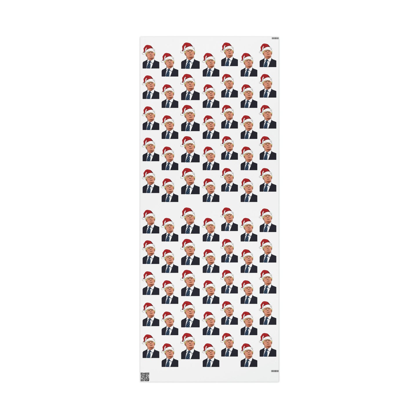 Santa Trump Wrapping Paper for Gifts - Pro Trump Christmas Gift Wrap Let's Go Brandon Maga Gift Wrap Christmas Trump 2024 Santa Hat LGB