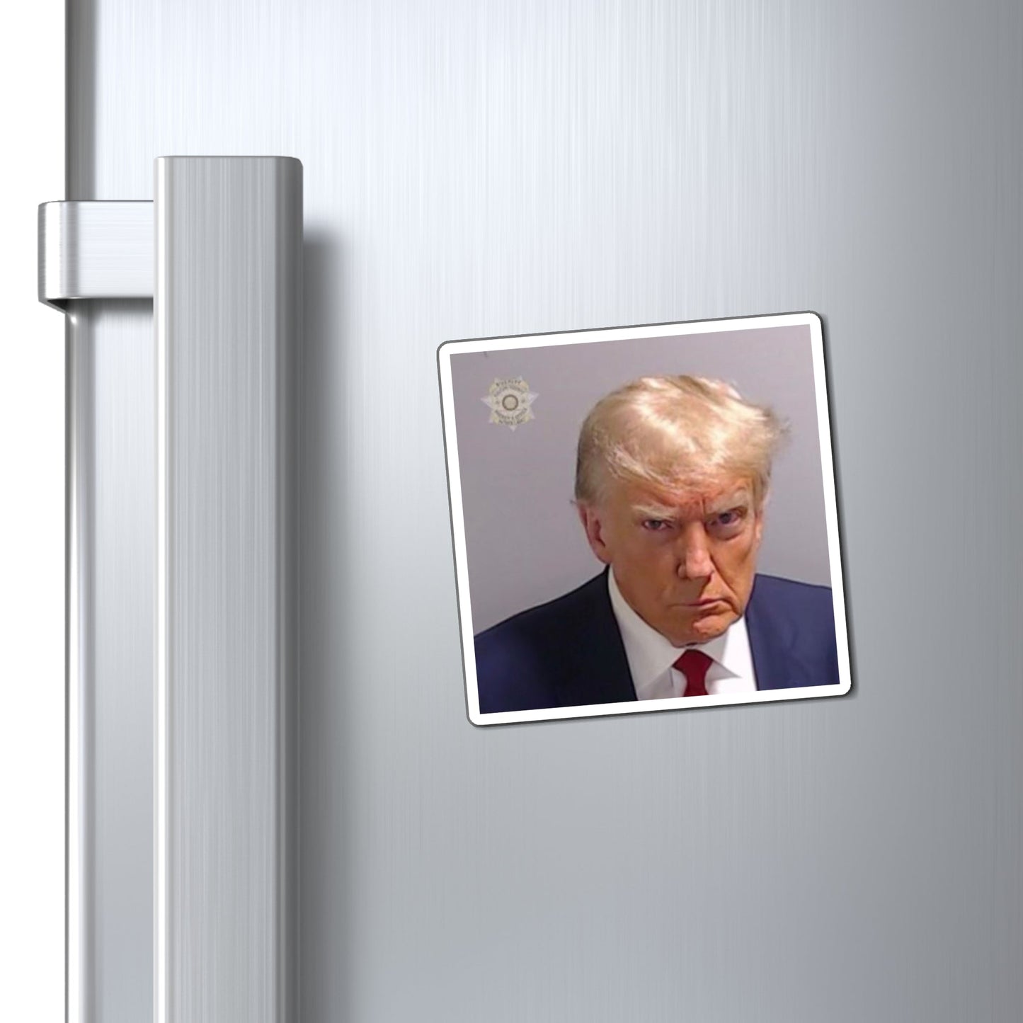 The Georgia Mugshot Trump Mugshot Magnet - Trump Magnet Trump MAGA Trump Georgia Trump President Trump Booking Photo Trump Gift