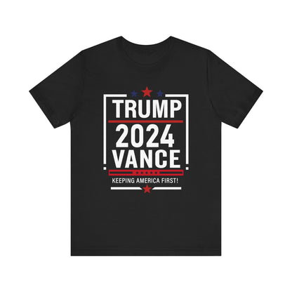 RNC Pick Trump VP Pick Vance 2024 Shirt Bella Canvas 3001 Unisex T-Shirt Vote Trump, J.D. Vance VP Trump, Pro Trump Campaign Shirt,  rnc vp