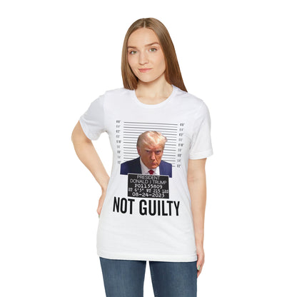 The Georgia Trump Mugshot Shirt Bella Canvas 3001 Unisex T-Shirt Trump Mugshot Trump Georgia Trump