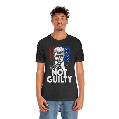 Stand With Trump Not Guilty Shirt Unisex Bella Canvas Pro Trump Shirt Trump Arrested Trump Arraignment Trump Mugshot MAGA Trump 2024 FJB