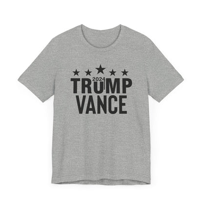 RNC Trump VP Pick Vance 2024 Shirt Bella Canvas 3001 Unisex T-Shirt Vote Trump, J.D. Vance VP, Trump, Pro Trump, Election Campaign Shirt