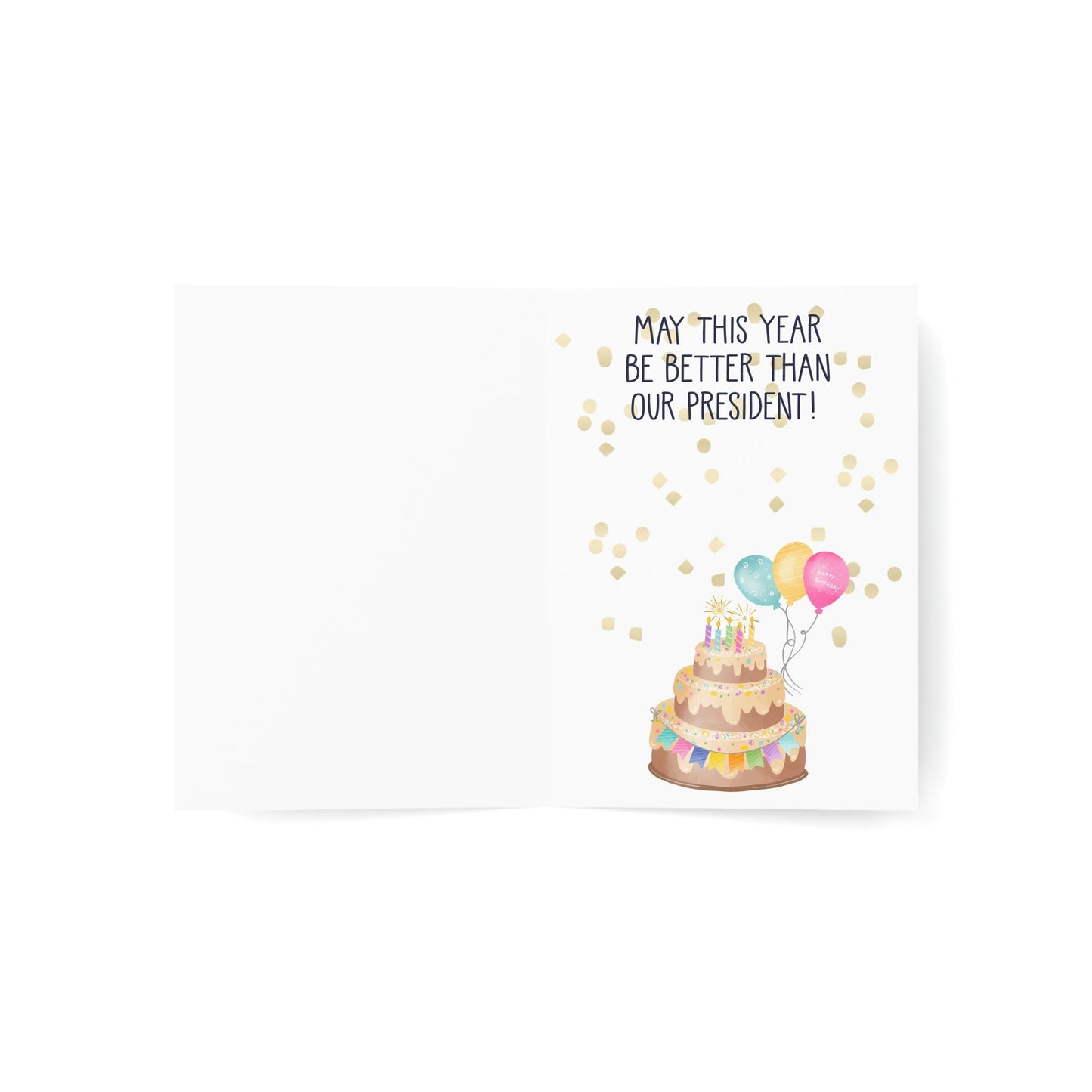 Hilarious Confused Biden Birthday Cards - Confused Birthday Merry Uh Happy Uhh