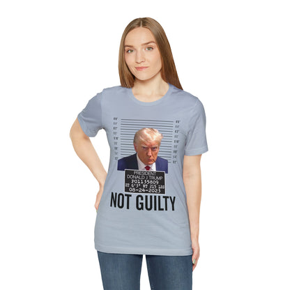 The Georgia Trump Mugshot Shirt Bella Canvas 3001 Unisex T-Shirt Trump Mugshot Trump Georgia Trump