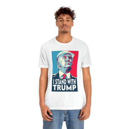 I Stand With Trump Shirt Unisex Bella Canvas Pro Trump Shirt Trump Arrested Trump Arraignment Trump Mugshot MAGA Trump 2024 Let's Go Brandon