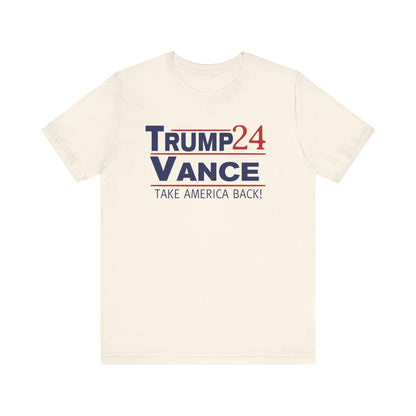 Trump VP Pick JD Vance 2024 Shirt Bella Canvas 3001 Unisex T-Shirt Vote Trump, J.D. Vance VP, Trump, Pro Trump, Election Campaign Shirt