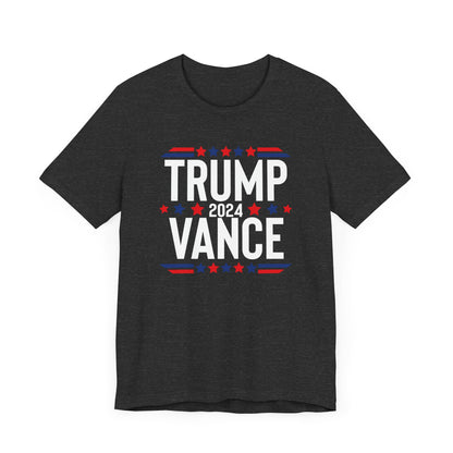 Trump VP Pick Vance 2024 Shirt Bella Canvas 3001 Unisex T-Shirt Vote Trump, J.D. Vance VP, Trump, Pro Trump, 2024 Election Campaign Shirt