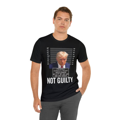 The Georgia Trump Mugshot Shirt Bella Canvas 3001 Unisex T-Shirt Trump Mugshot Trump Georgia Trump